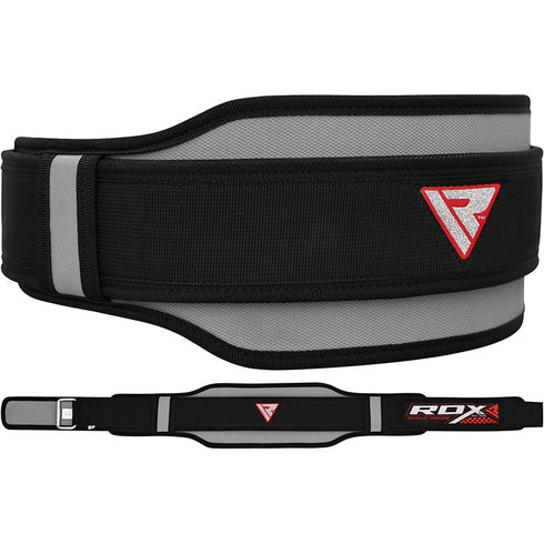 RDX 8D WEIGHT LIFTING GYM BELTS/Gry-1